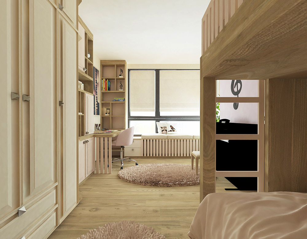 INTERIOR A DETSKA SPALNIA