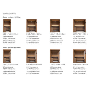 gruppo geromin SAUNA eden VOLTURNO 1 CONFIG1